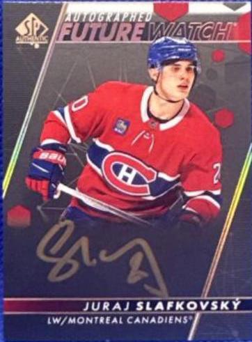 Juraj Slafkovsky [Autograph Black] #149