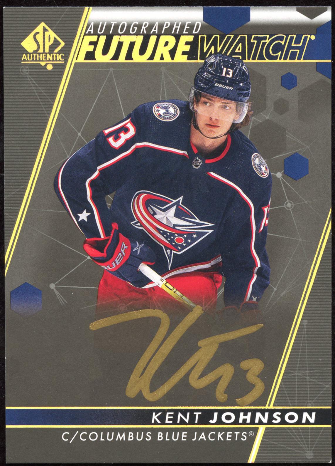Kent Johnson [Autograph Black] #105
