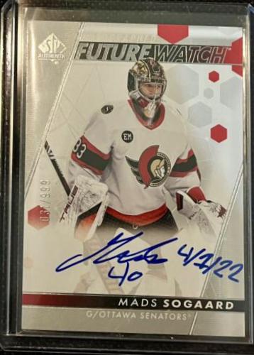 Mads Sogaard [Inscribed Autograph] #120