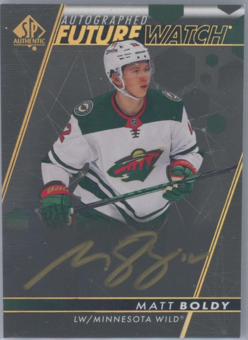 Matt Boldy [Autograph Black] #101