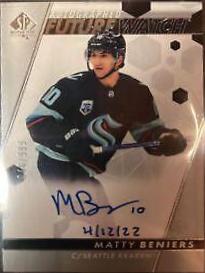 Matty Beniers [Inscribed Autograph] #103