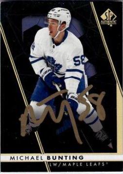 Michael Bunting [Limited Autograph Black] #79