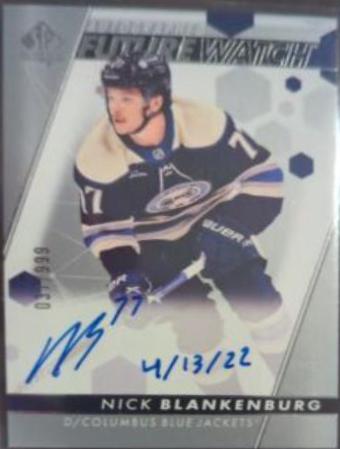 Nick Blankenburg [Inscribed Autograph] #161