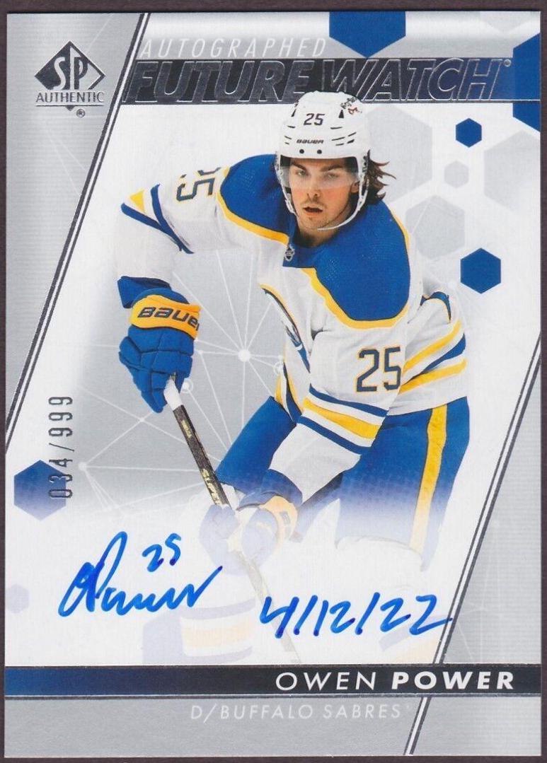 Owen Power [Inscribed Autograph] #102