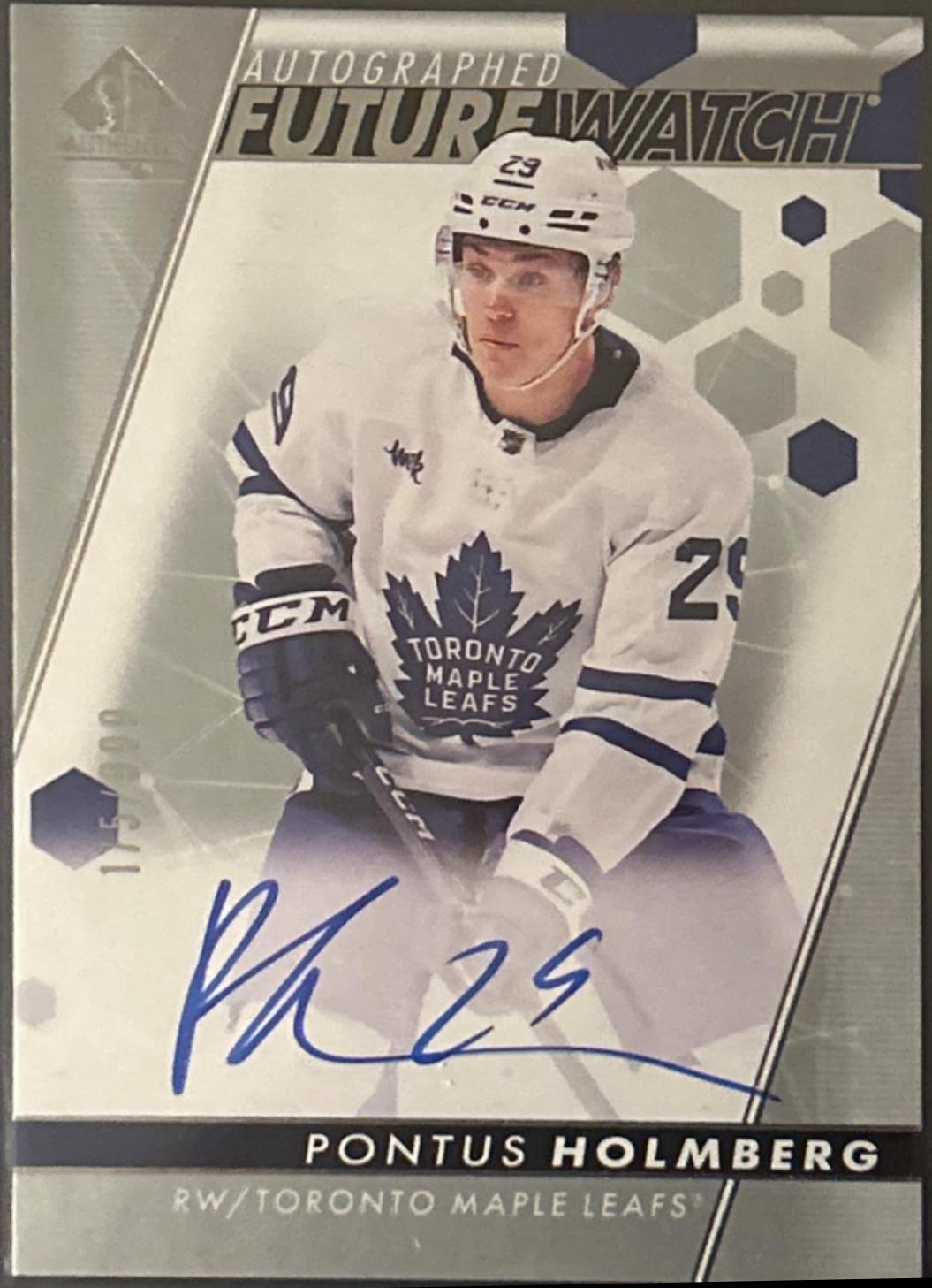 Pontus Holmberg [Autograph] #165