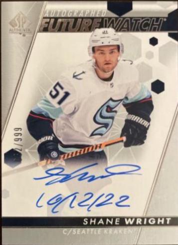 Shane Wright [Inscribed Autograph] #150
