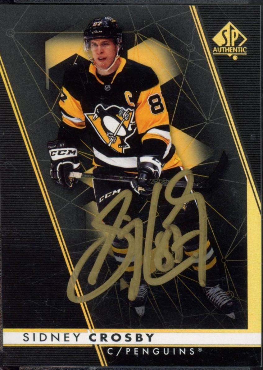 Sidney Crosby [Limited Autograph Black] #87