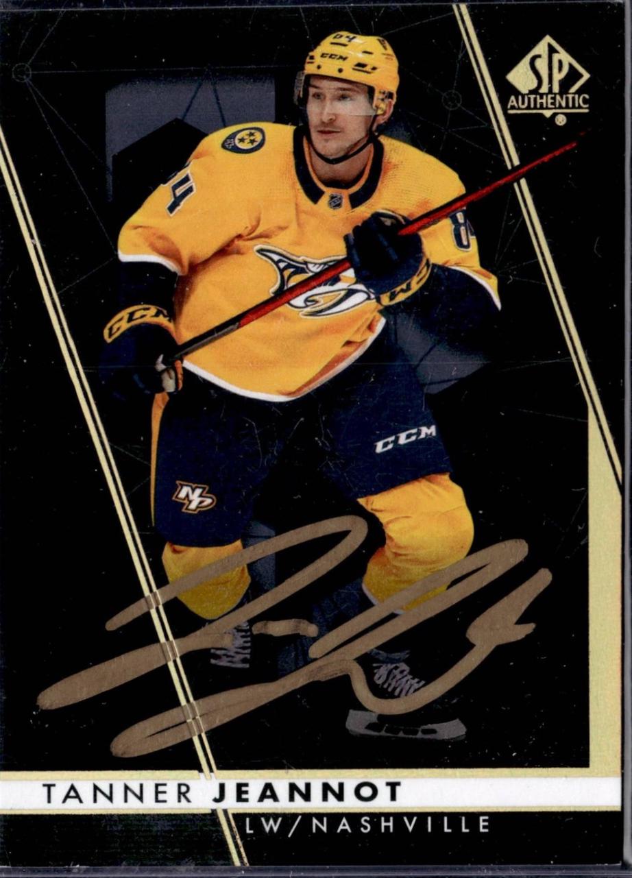 Tanner Jeannot [Limited Autograph Black] #84