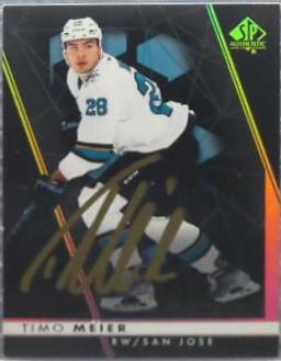 Timo Meier [Limited Autograph Black] #28