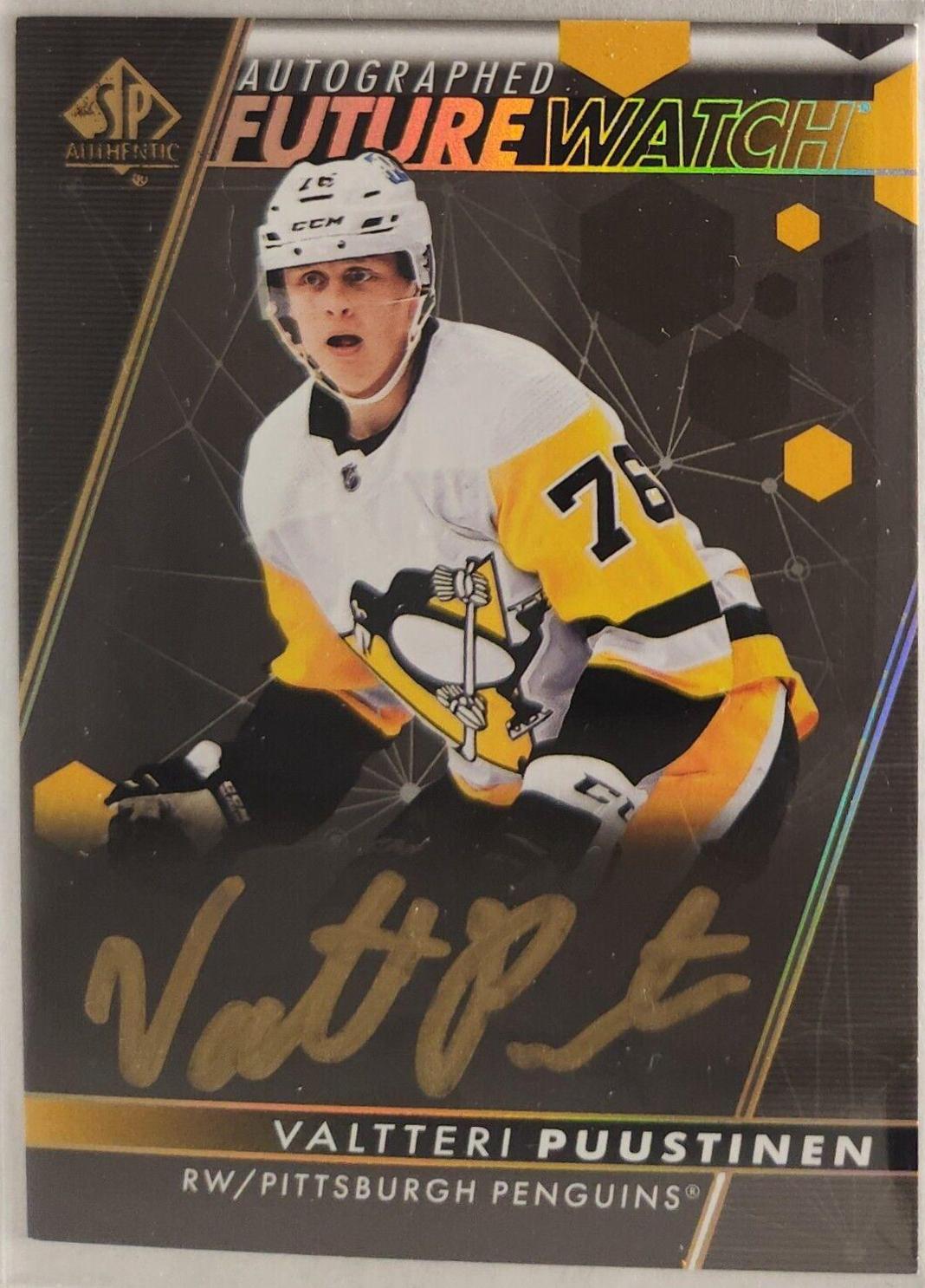 Valtteri Puustinen [Autograph Black] #141