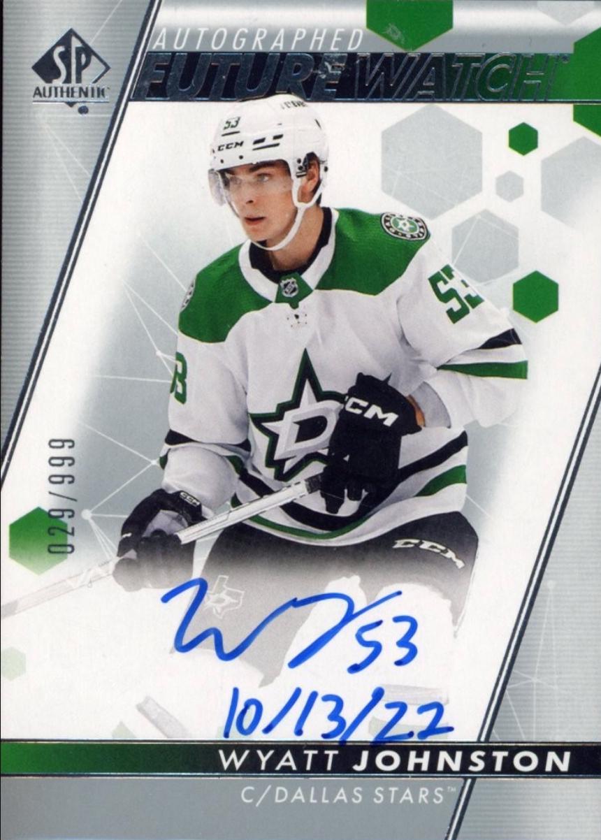 Wyatt Johnston [Inscribed Autograph] #146