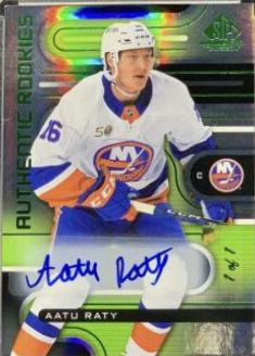 Aatu Raty [Green Autograph] #220