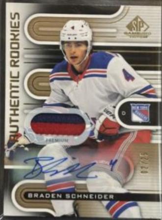 Braden Schneider [Uniform Autograph] #184