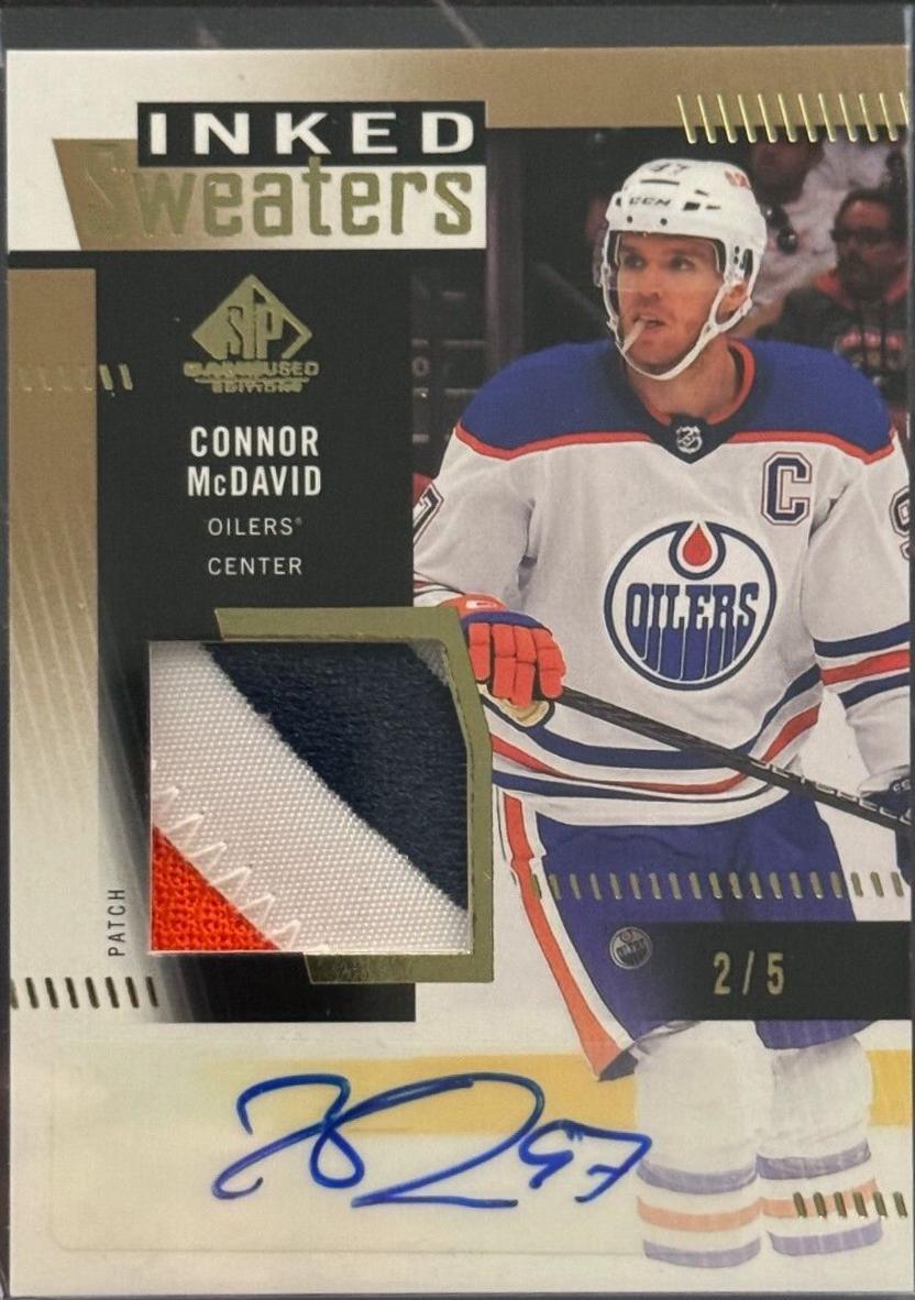 Connor McDavid [Purple Autograph] #2