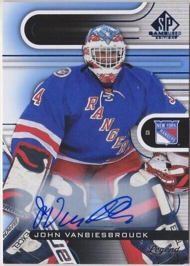 John Vanbiesbrouck [Blue Autograph] #145