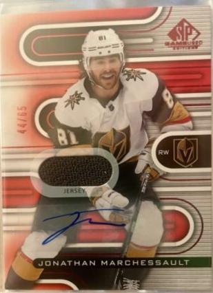 Jonathan Marchessault [Gold Autograph Premium Memorabilia] #10