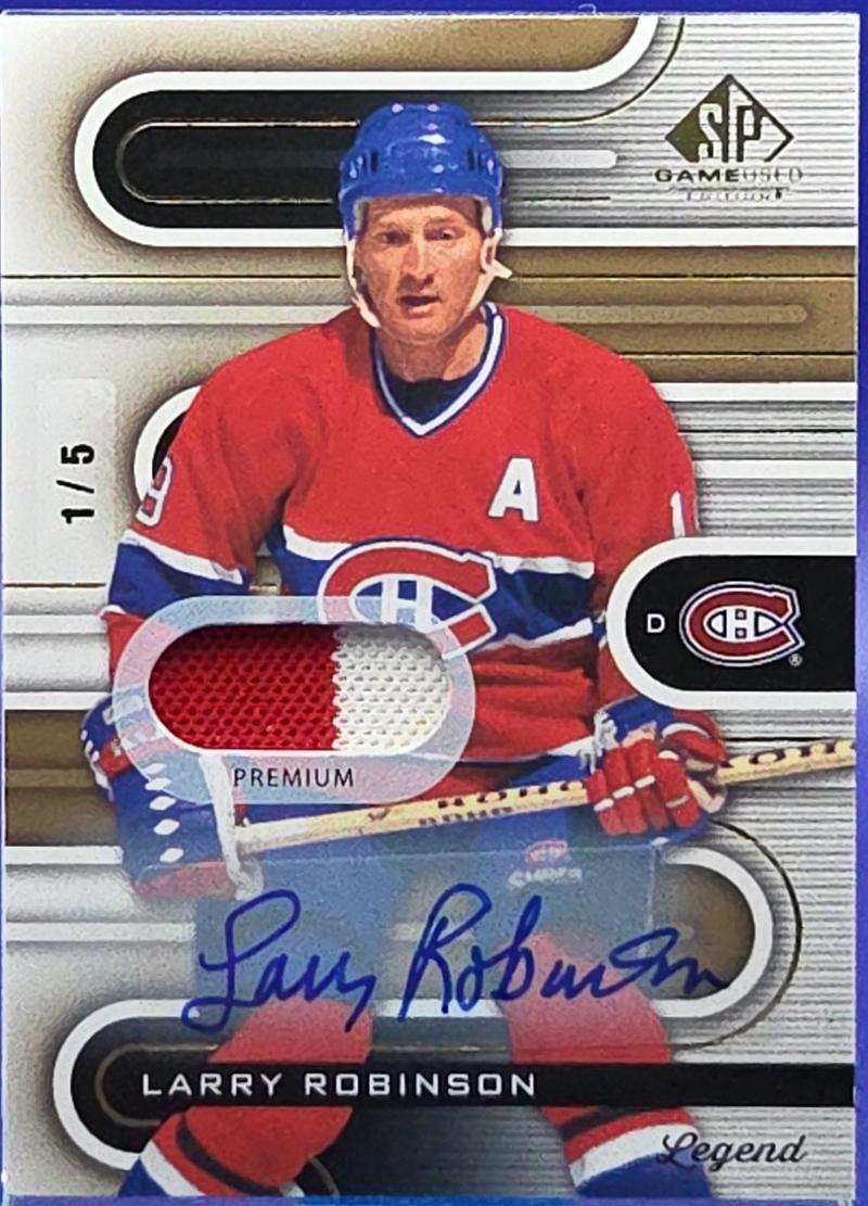 Larry Robinson [Gold Autograph Premium Memorabilia] #146