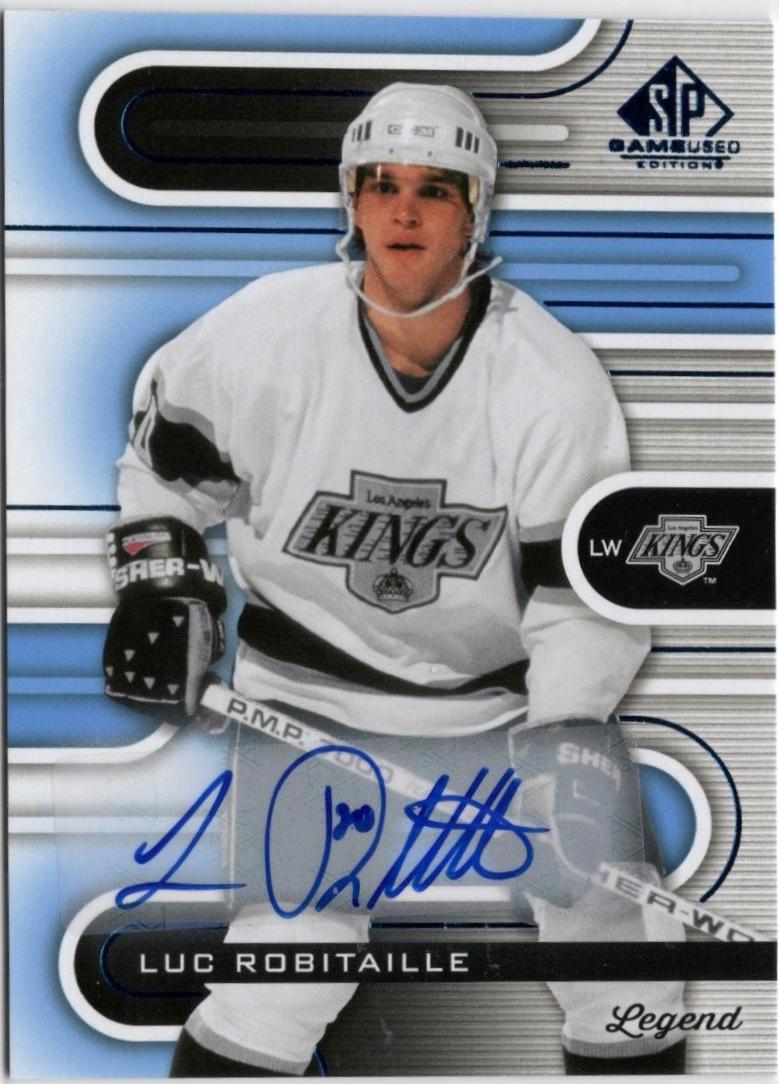 Luc Robitaille [Uniform Autograph] #134