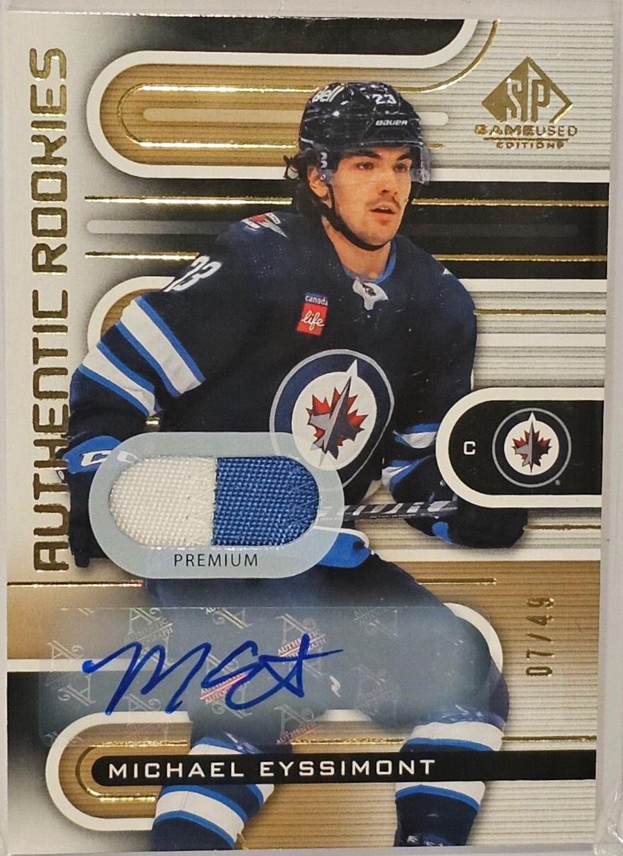 Michael Eyssimont [Red Autograph Jersey] #151