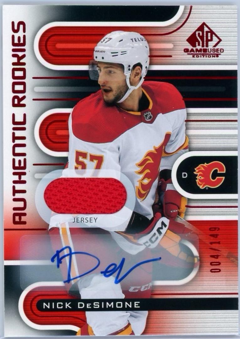 Nick DeSimone [Red Autograph Jersey] #214