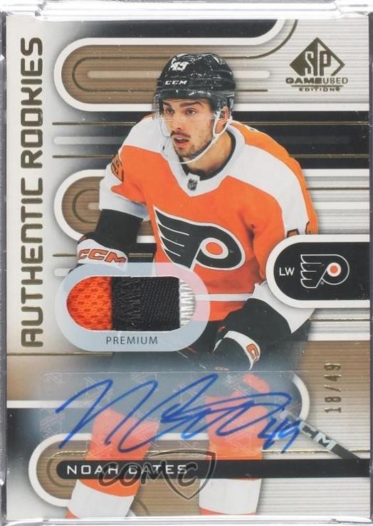 Noah Cates [Gold Autograph Premium Memorabilia] #186
