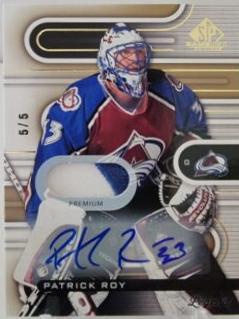 Patrick Roy [Purple Autograph] #126