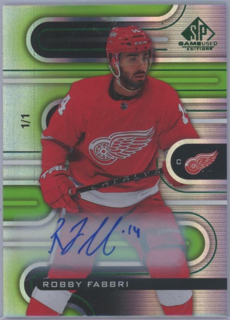 Robby Fabbri [Green Autograph] #119