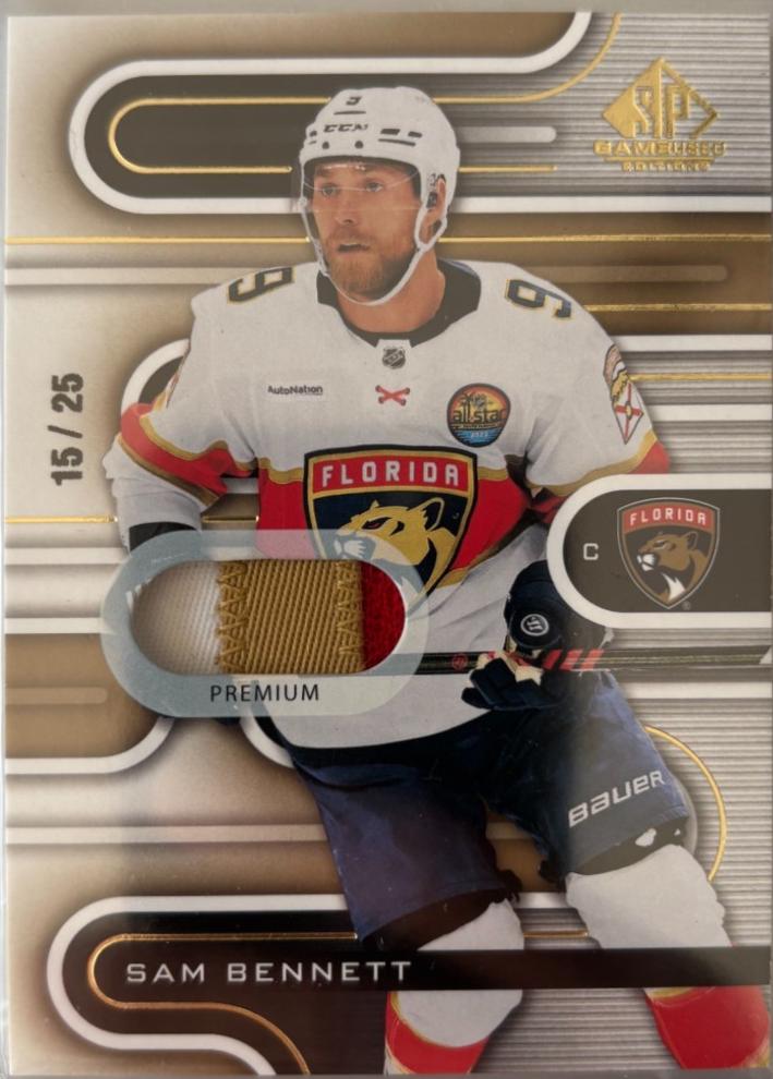 Sam Bennett [Gold Premium Memorabilia] #117