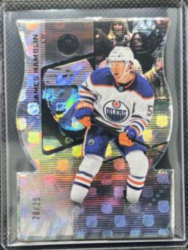 James Hamblin [NHL Shield Die Cut Hologram] #182