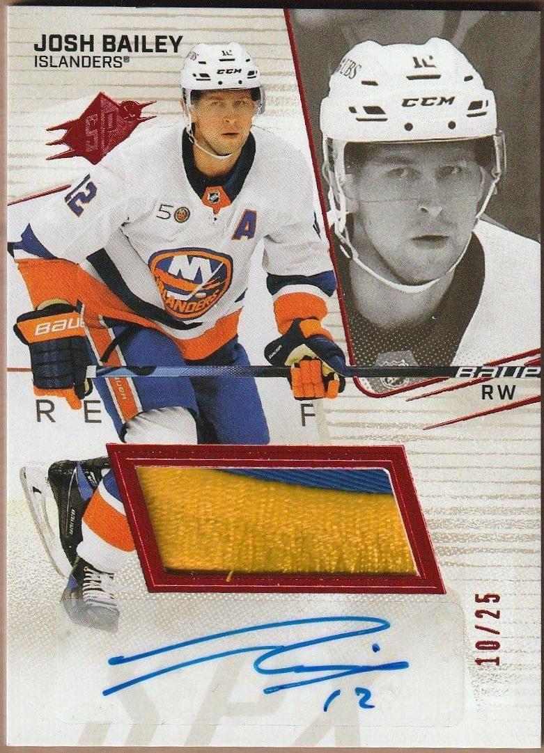 Josh Bailey [Autograph Patch] #33