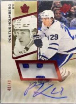 Pontus Holmberg [Autograph Patch] #157