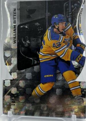 William Bitten [NHL Shield Die Cut Hologram] #178