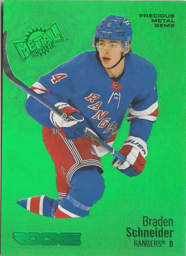 Braden Schneider [Precious Metal Gems Green] #168