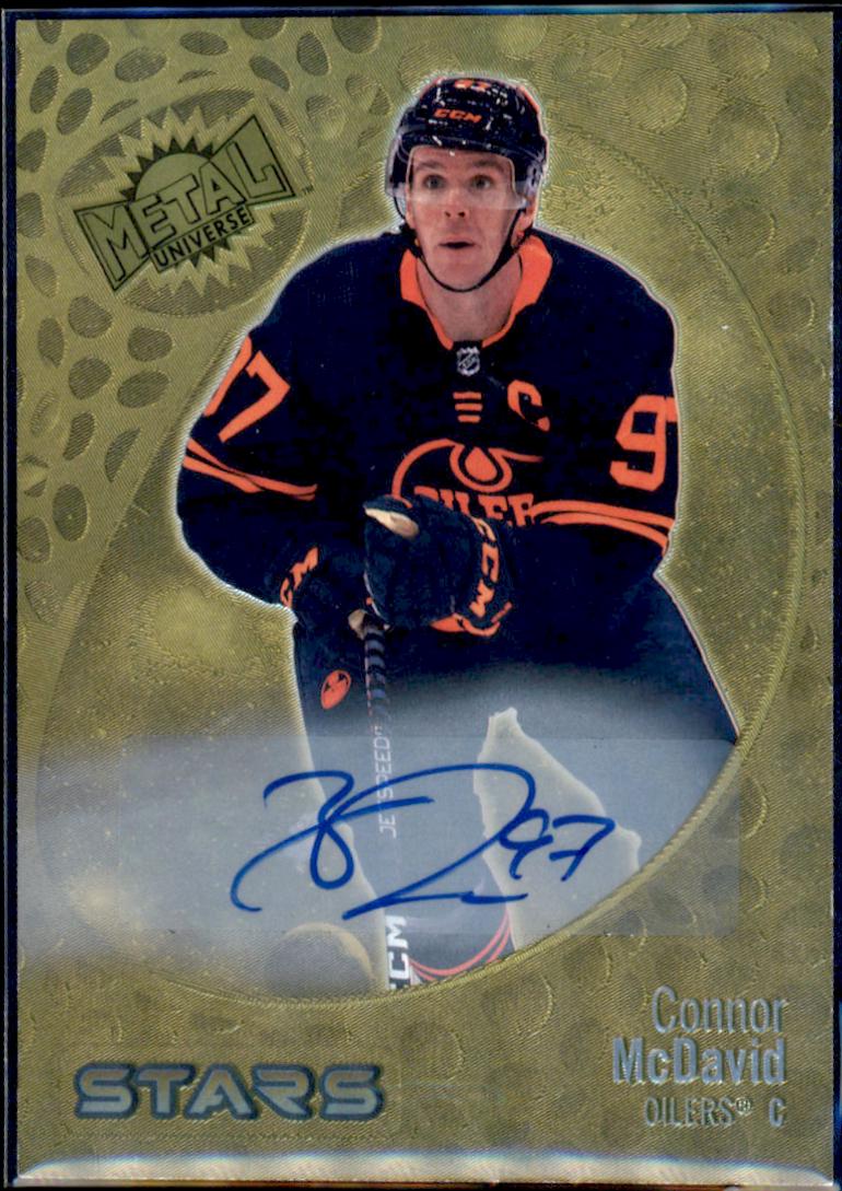 Connor McDavid [Gold FX Autograph] #101