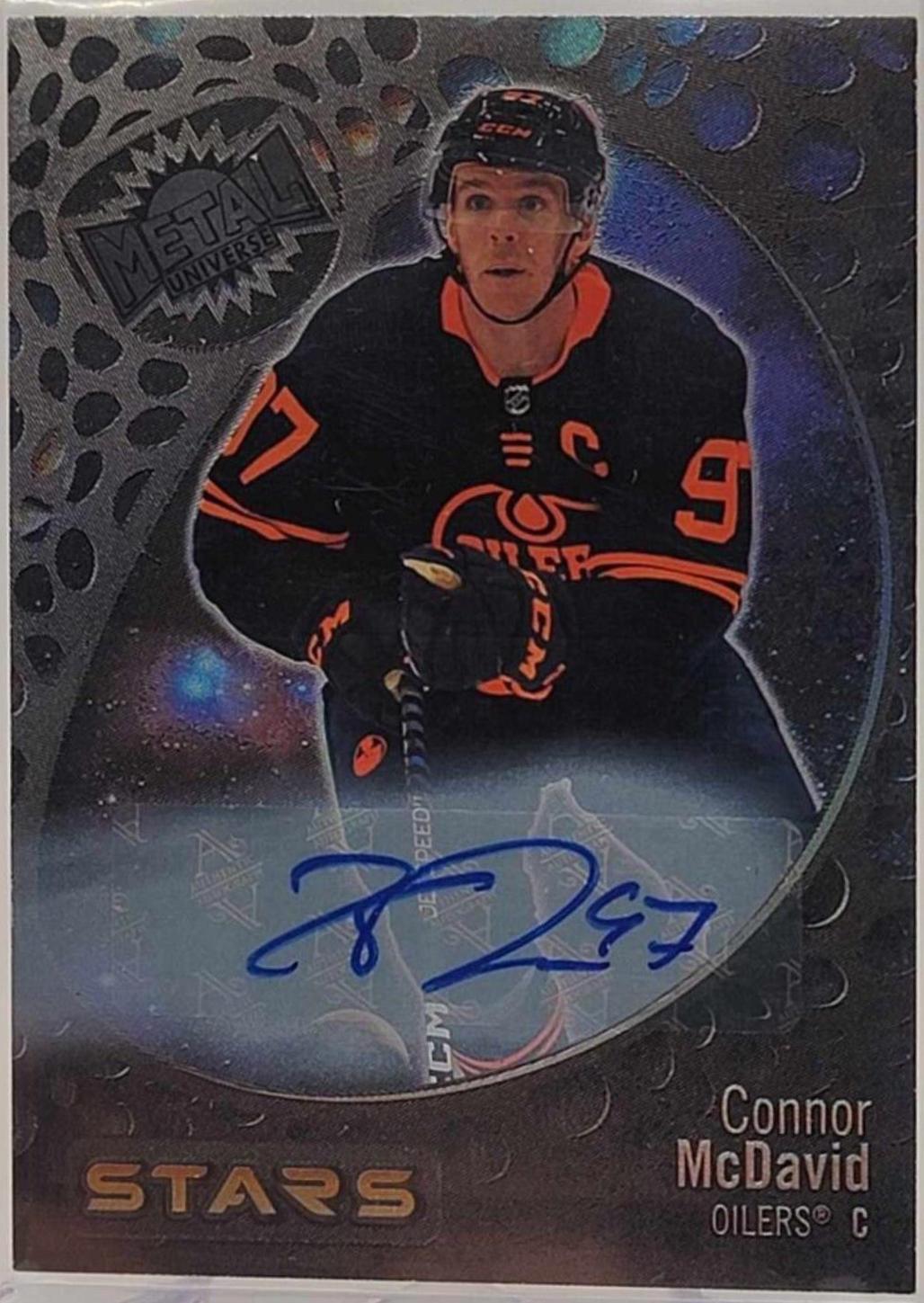 Connor McDavid [Silver FX Autograph] #101