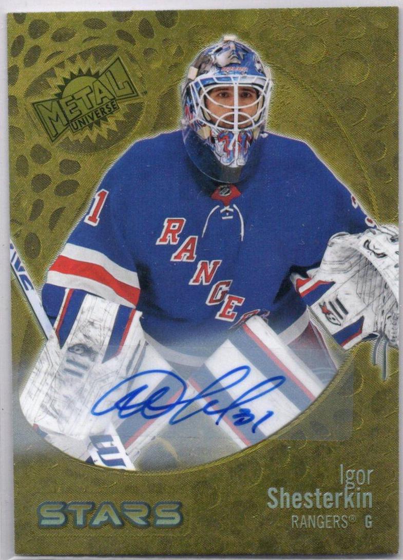 Igor Shesterkin [Gold FX Autograph] #132