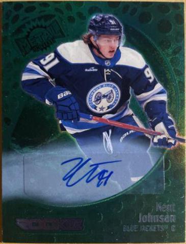 Kent Johnson [Green FX Autograph] #160