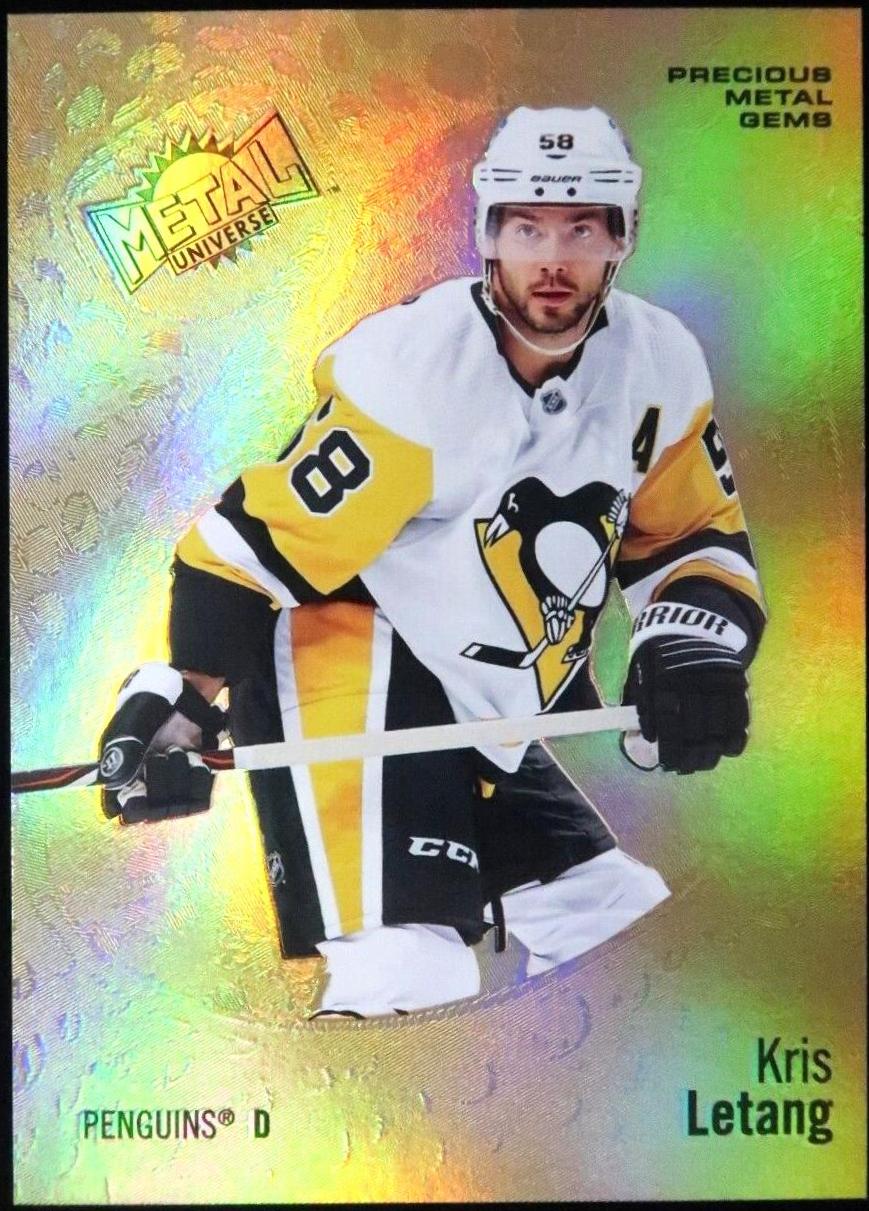 Kris Letang [Precious Metal Gems Gold] #12