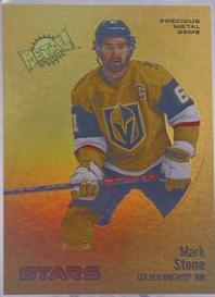 Mark Stone [Precious Metal Gems Gold] #109