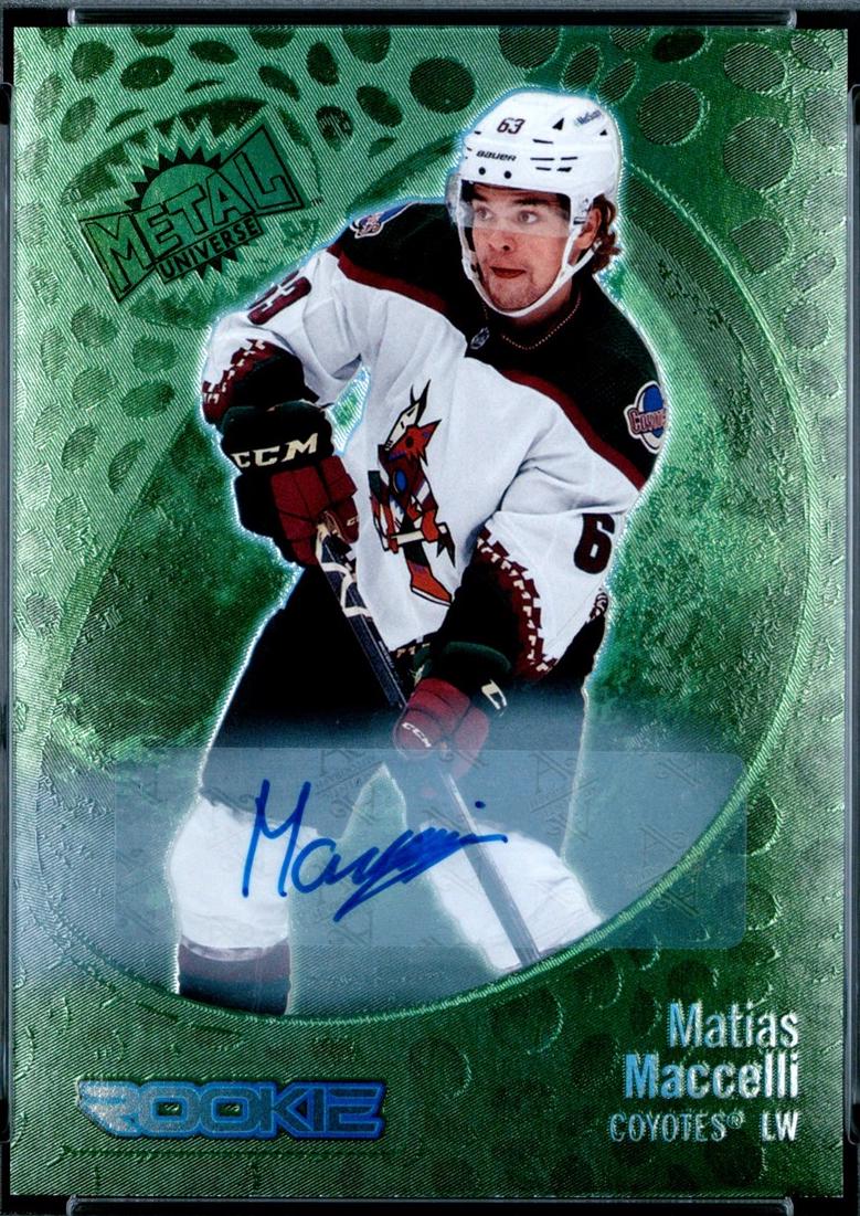 Matias Maccelli [Green FX Autograph] #162