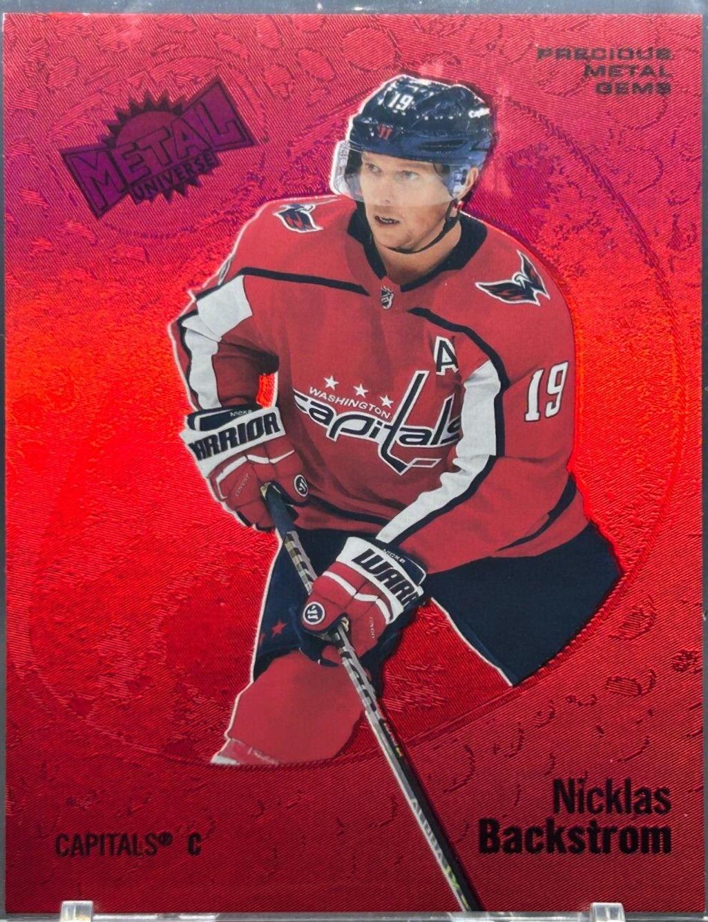 Nicklas Backstrom [Precious Metal Gems Red] #87