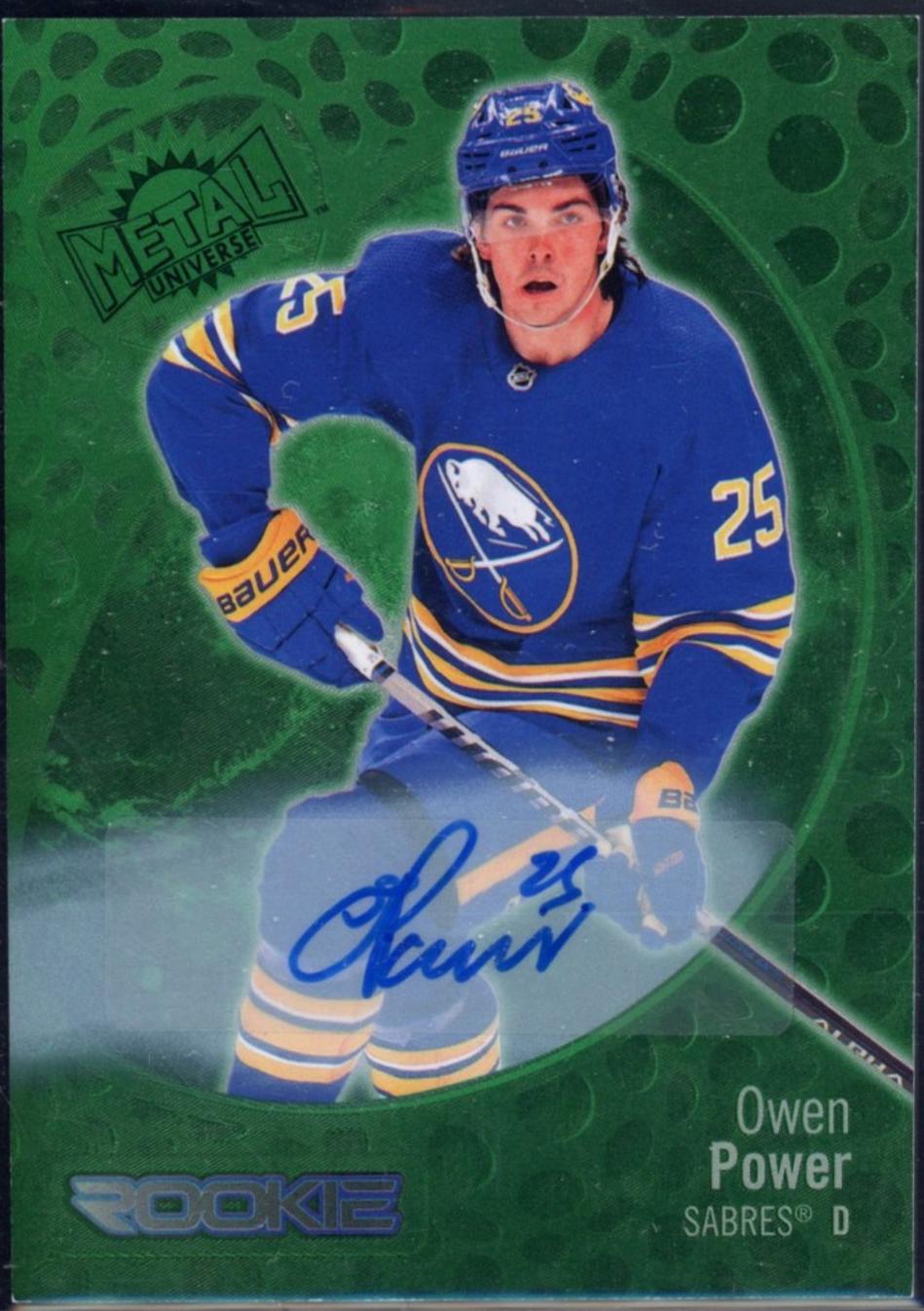 Owen Power [Green FX Autograph] #155