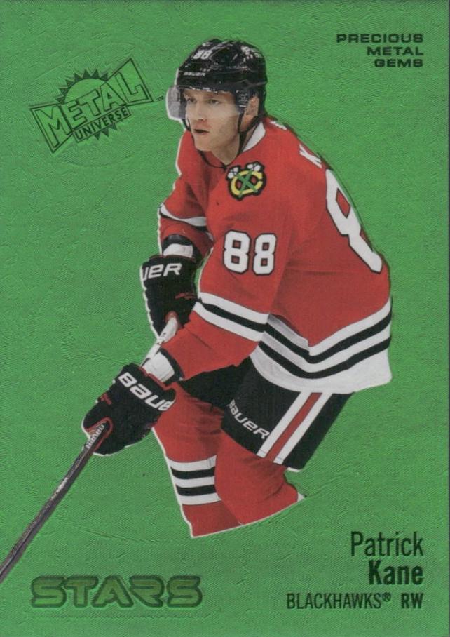 Patrick Kane [Precious Metal Gems Green] #116