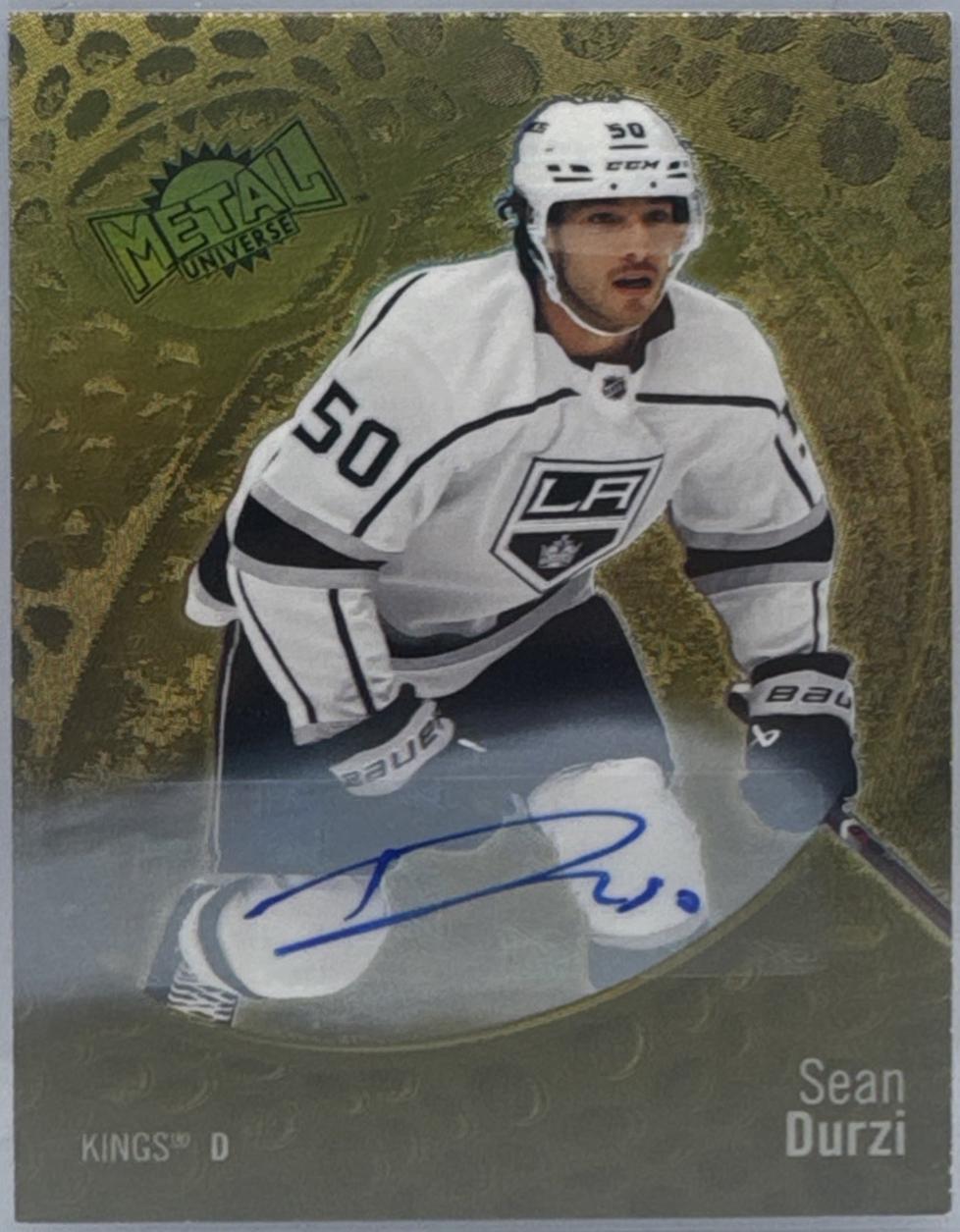 Sean Durzi [Gold FX Autograph] #38