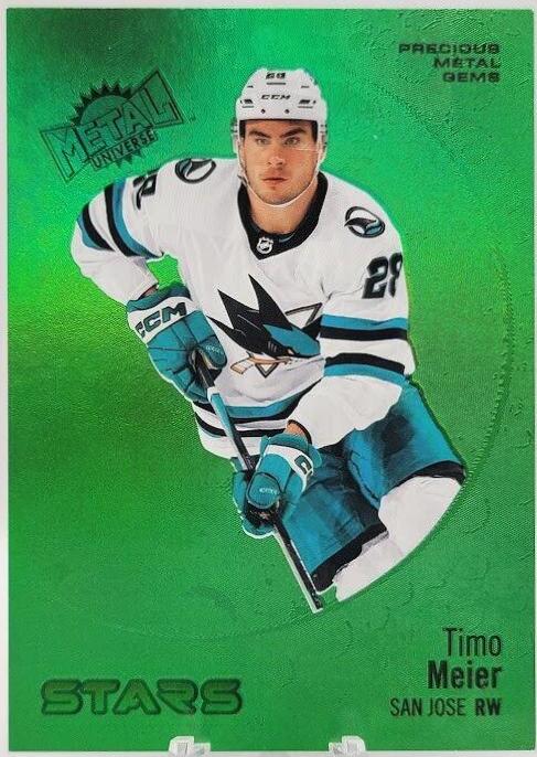 Timo Meier [Precious Metal Gems Green] #118