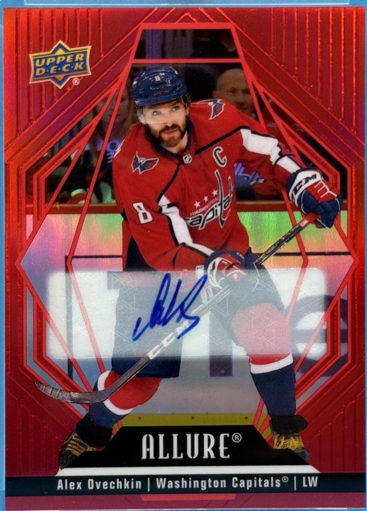 Alex Ovechkin [Red Rainbow Autograph] #77