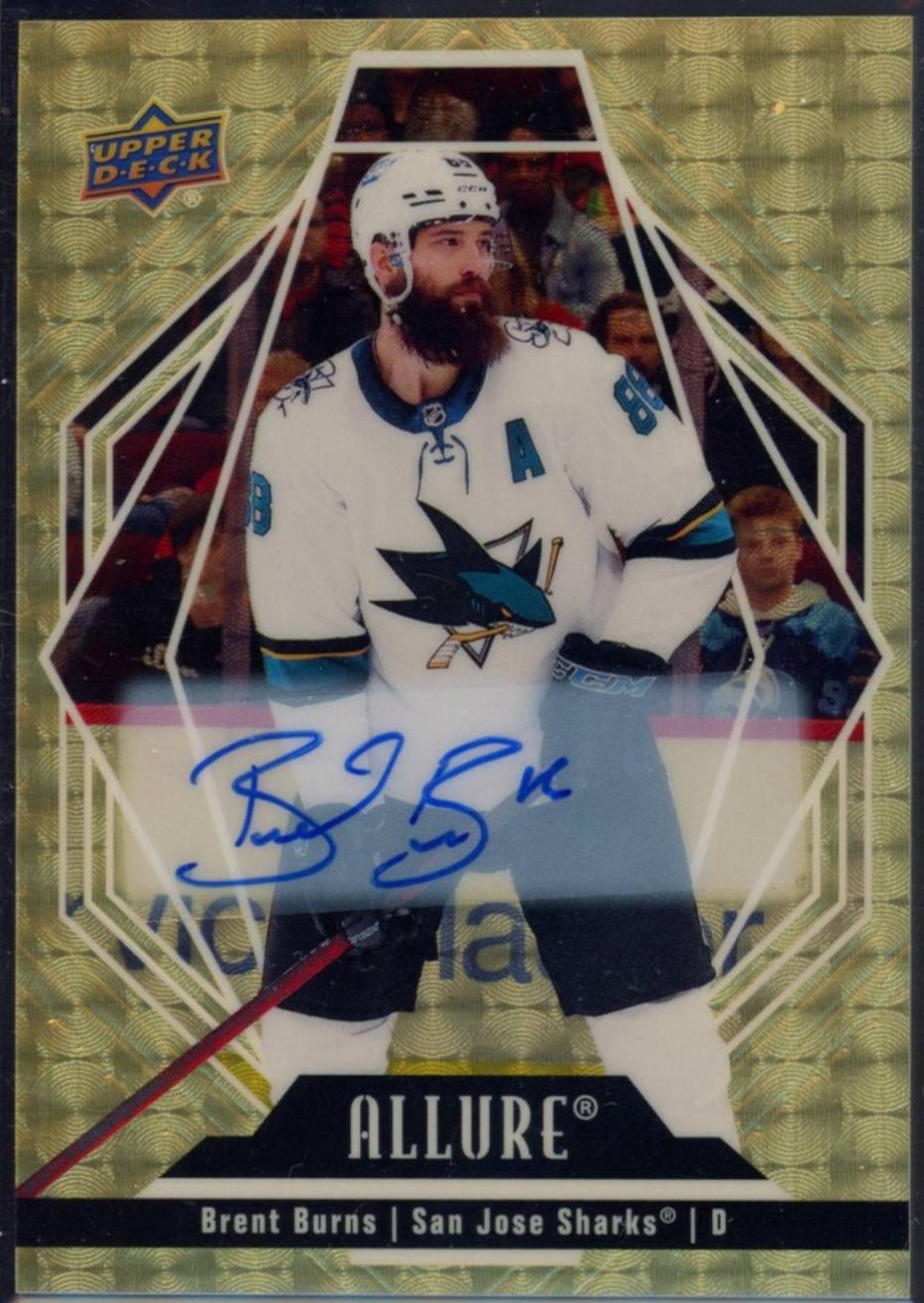 Brent Burns [Golden Treasures Autograph] #89