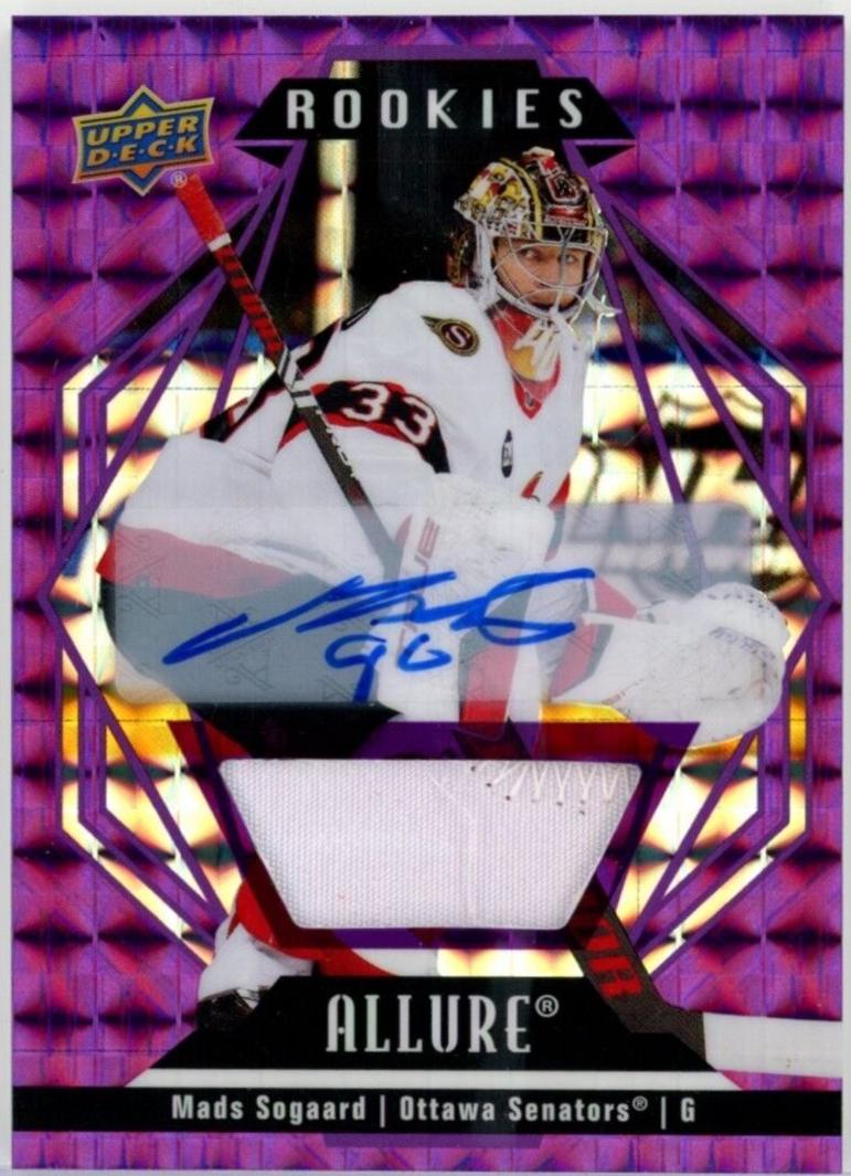Mads Sogaard [Purple Diamond Autograph Patch] #140