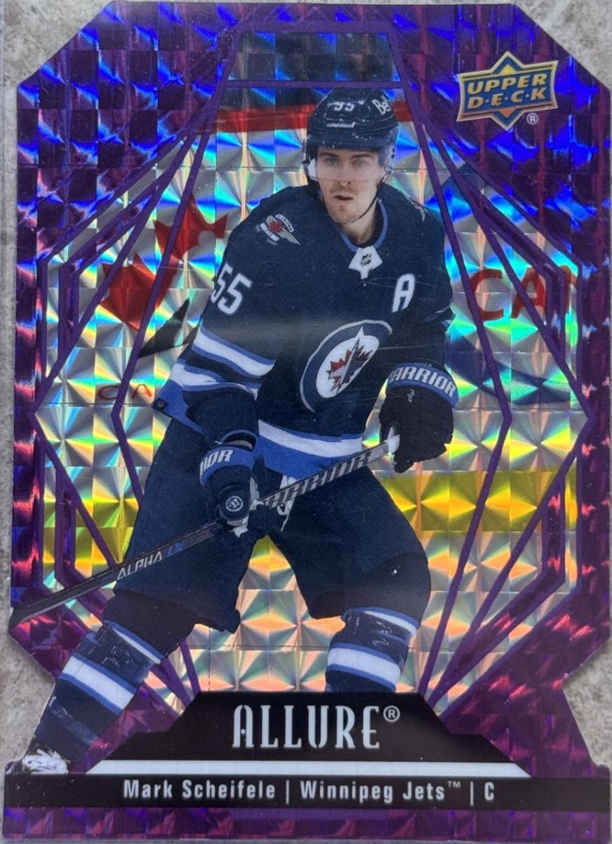 Mark Scheifele [Purple Diamond Die Cut] #51