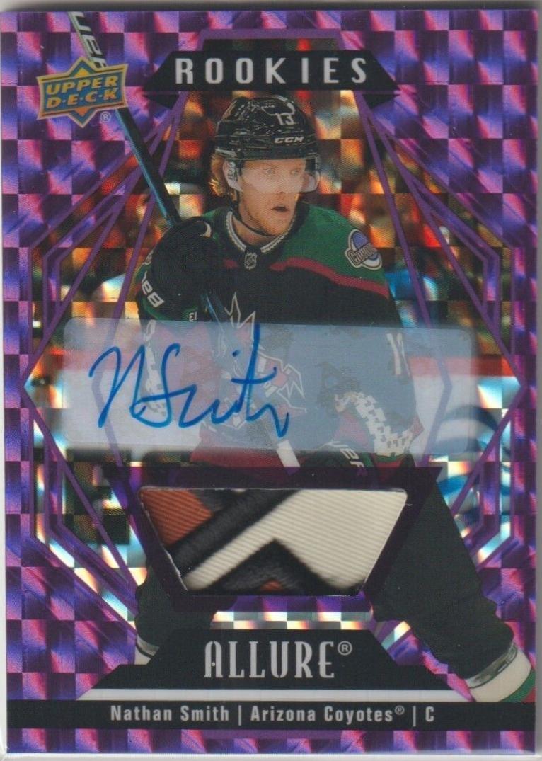 Nathan Smith [Purple Diamond Autograph Patch] #128